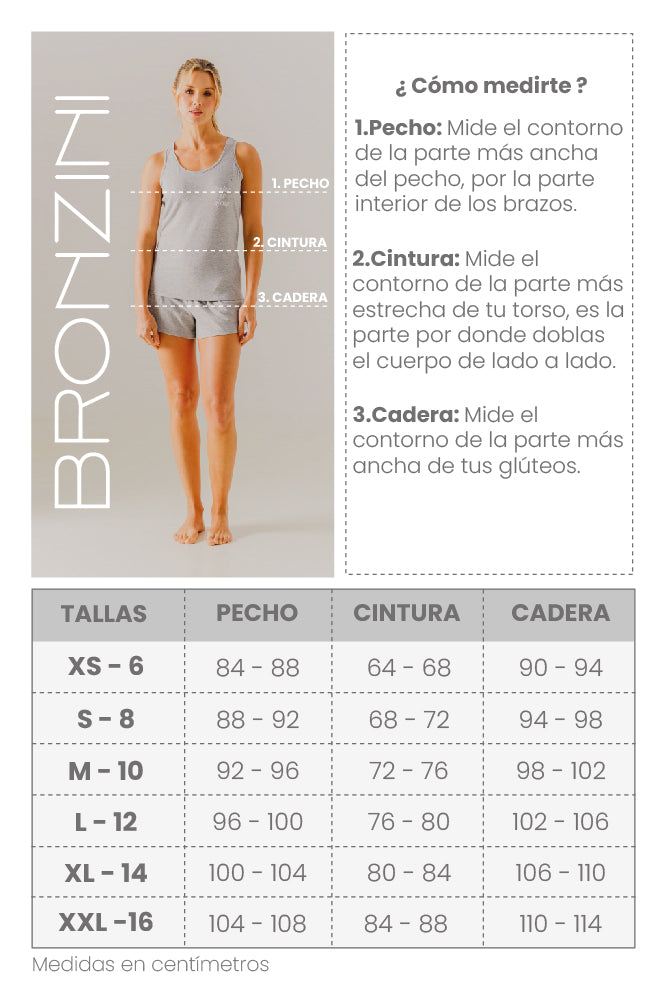 Tabla de tallas