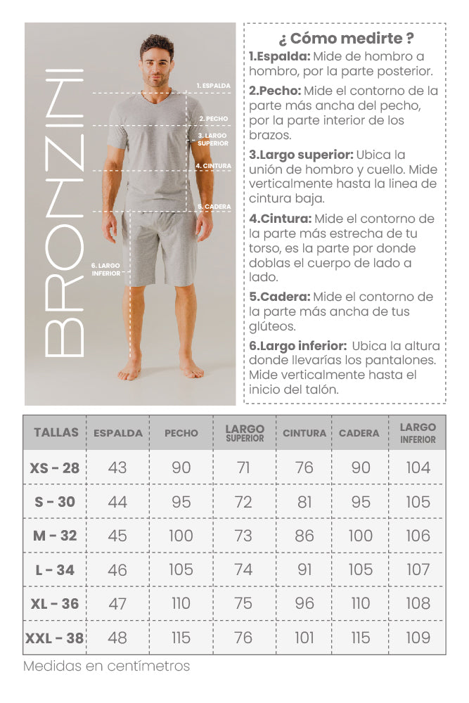 Tabla de tallas