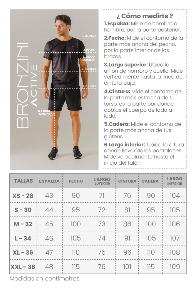 Tabla de tallas