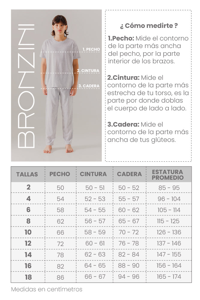 Tabla de tallas