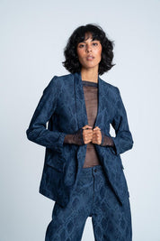 Blazer Cuello smoking  Clásica ARKITECT X JORGE DUQUE