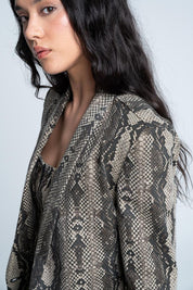 Blazer Cuello smoking  Clásica ARKITECT X JORGE DUQUE