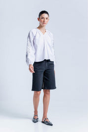 Blusa Acordonada Amplia ARKITECT