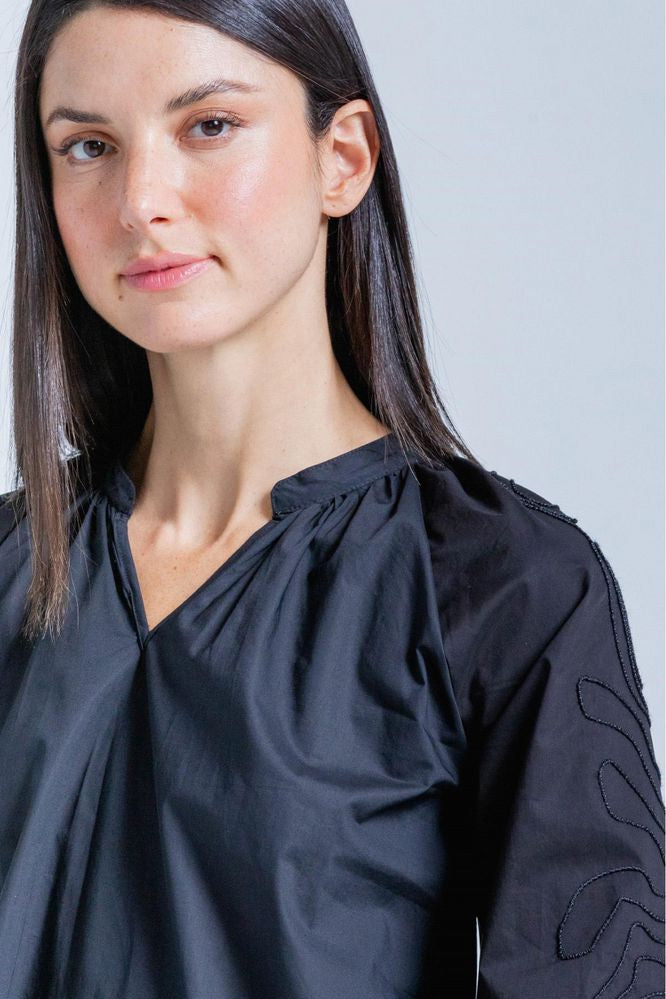 Blusa Acordonada Amplia ARKITECT