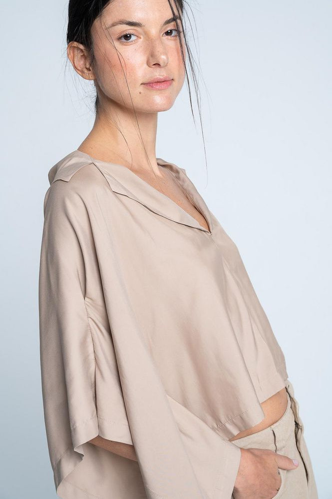 Blusa Manga Corta Marant Amplia ARKITECT MARIA ELENA VILLAMIL