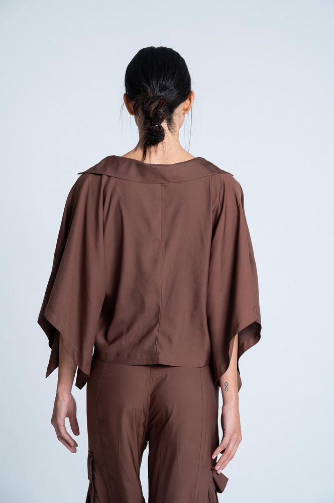 Blusa Manga Corta Marant Amplia ARKITECT MARIA ELENA VILLAMIL