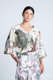 Blusa Tela Popelina Estampada ARKITECT MARIA ELENA VILLAMIL