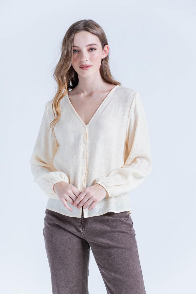 Blusa Con Fajon Para Regular fit ARKITECT