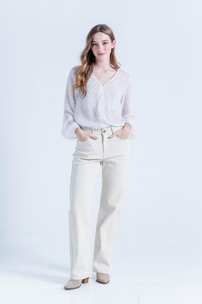 Blusa Con Fajon Para Regular fit ARKITECT