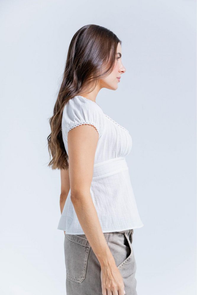 Blusa Manga Corta Clásica PEOPLE