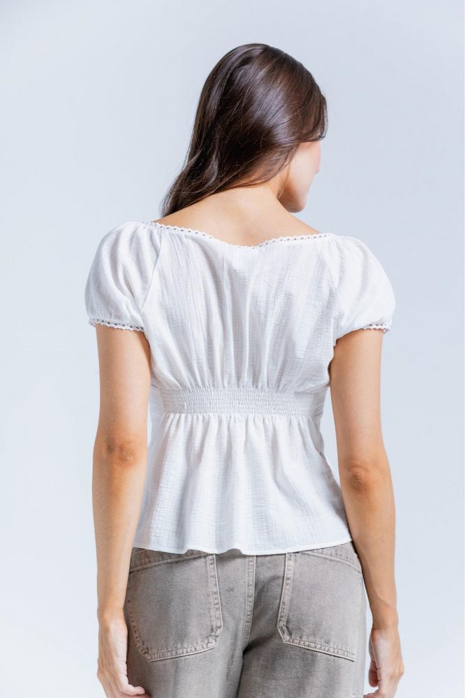 Blusa Manga Corta Clásica PEOPLE