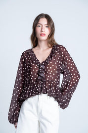 Blusa Manga Larga Amplia ARKITECT