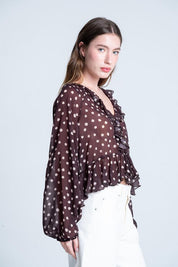 Blusa Manga Larga Amplia ARKITECT