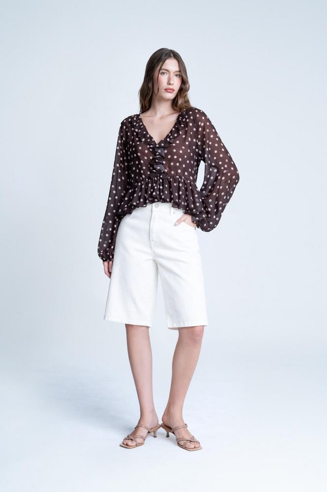 Blusa Manga Larga Amplia ARKITECT