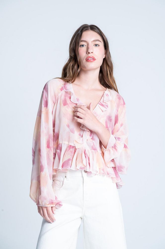Blusa Manga Larga Amplia ARKITECT