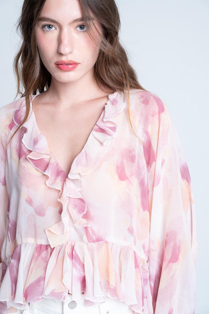 Blusa Manga Larga Amplia ARKITECT