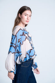 Blusa Manga Larga Amplia ARKITECT