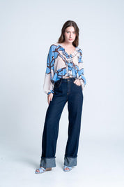 Blusa Manga Larga Amplia ARKITECT