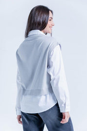 Blusa Manga Larga Con Oversize PEOPLE