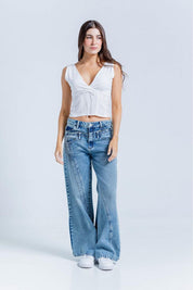 Blusa Manga Sisa Ajustada PEOPLE