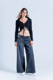 Blusa Tejida Boleros Ajustada PEOPLE