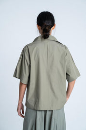Blusa Tela Popelina Amplia ARKITECT