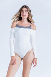 Body Manga Larga Ajustada PEOPLE
