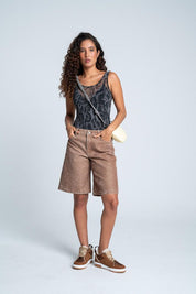 Body Manga Sisa Slim fit (ajustado) PEOPLE