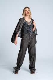 Body Manga Sisa Slim fit (ajustado) PEOPLE