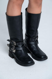 Botas Mujer Biker C/Correas DN1966  PEOPLE X TATAN Y MALEJA