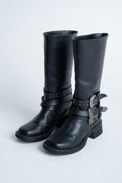 Botas Mujer Biker C/Correas DN1966  PEOPLE X TATAN Y MALEJA