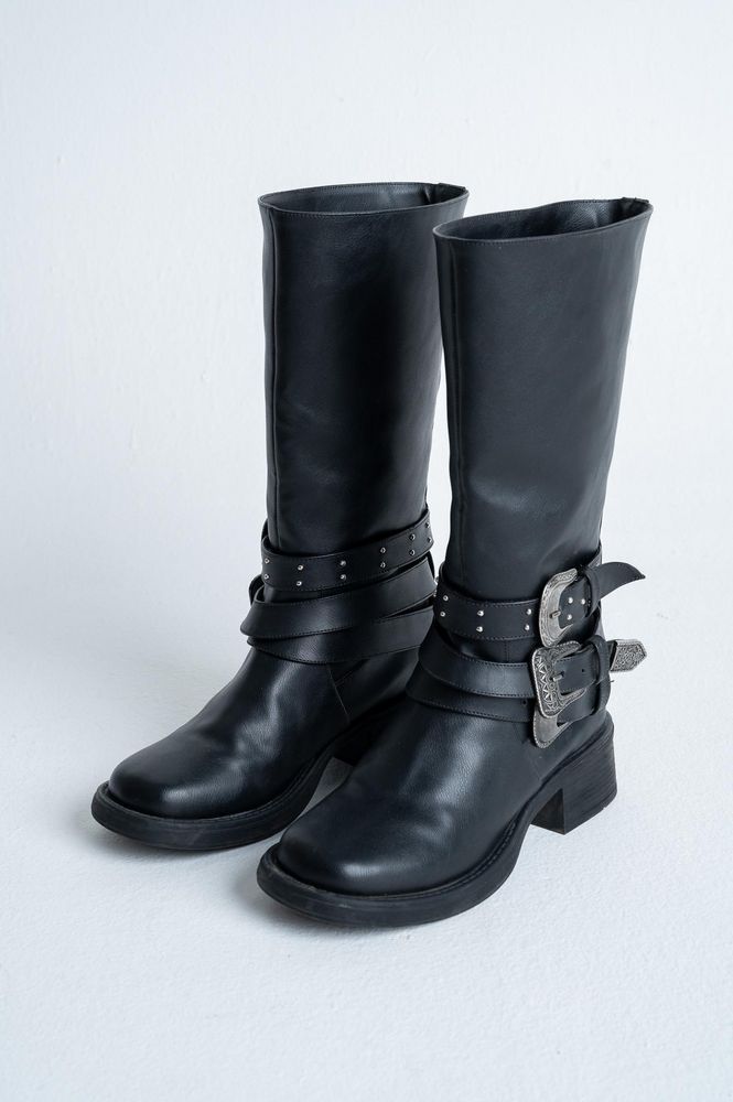 Botas Mujer Biker C/Correas DN1966  PEOPLE X TATAN Y MALEJA