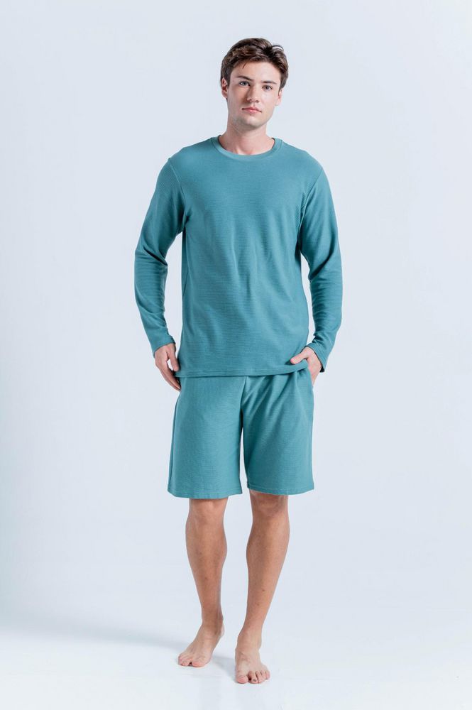 Camiseta Manga Larga Manga Larga Clásica BRONZINI