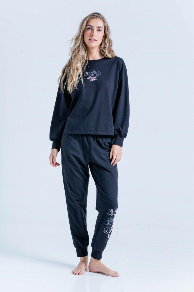 Buso Pijama Amplia Bronzini Looney Tunes