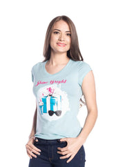 Camiseta Cuello en V  Regular fit PEOPLE