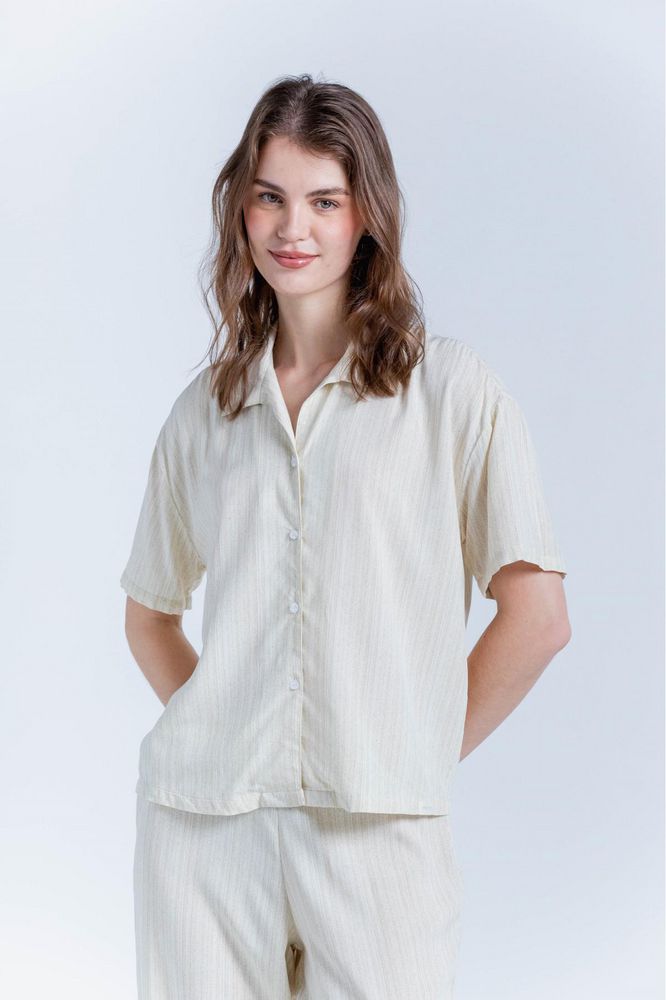 Camisa Pijama Amplia BRONZINI