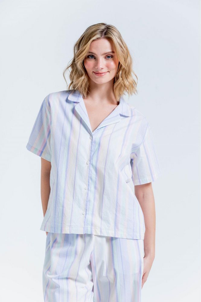Camisa Pijama Amplia BRONZINI