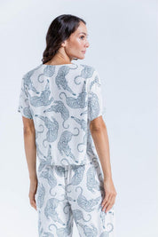 Camisa Pijama Amplia BRONZINI
