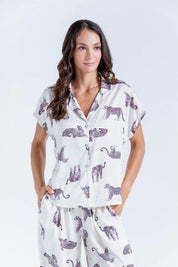 Camisa Pijama Amplia BRONZINI