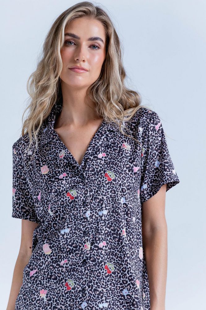 Camisa Pijama Amplia BRONZINI