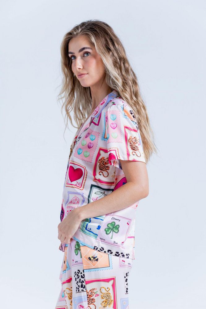 Camisa Pijama Amplia BRONZINI
