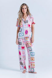 Camisa Pijama Amplia BRONZINI