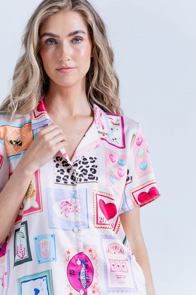 Camisa Pijama Amplia BRONZINI
