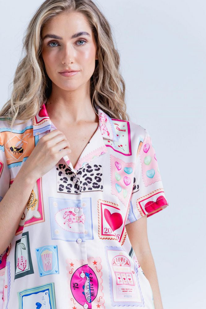 Camisa Pijama Amplia BRONZINI