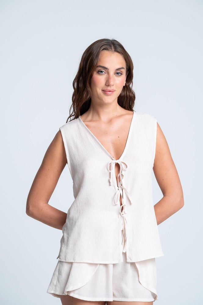 Camisa Pijama Amplia BRONZINI