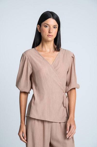 Camisa Pijama Amplia BRONZINI X ISABEL HENAO