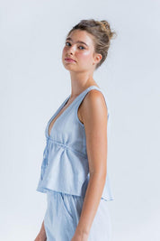 Camisa Pijama Amplia BRONZINI