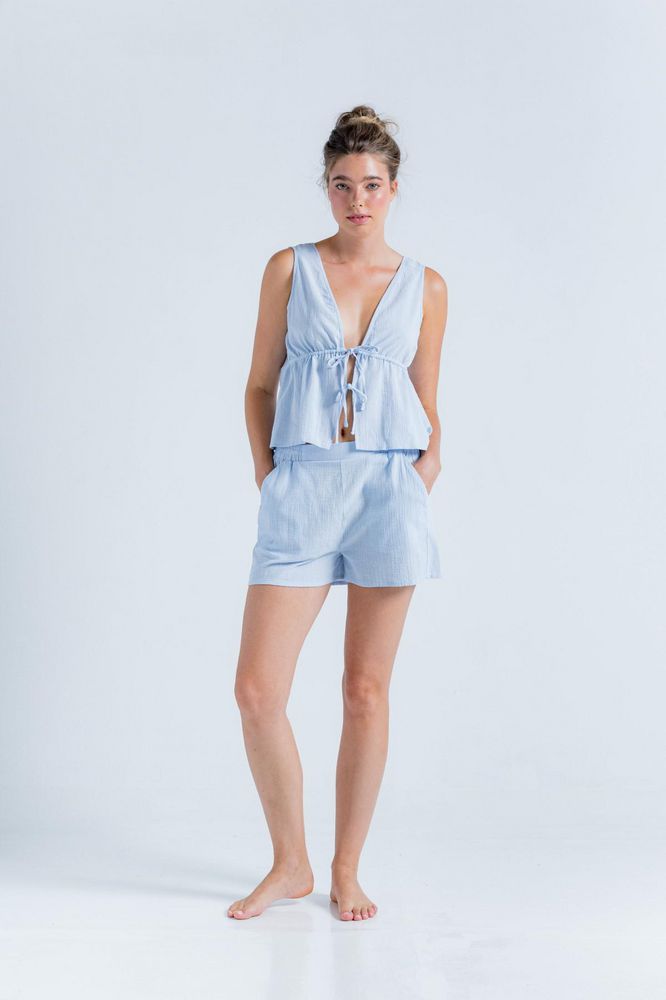 Camisa Pijama Amplia BRONZINI