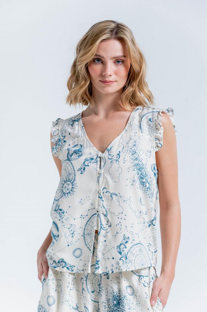 Camisa Pijama Sisa BRONZINI