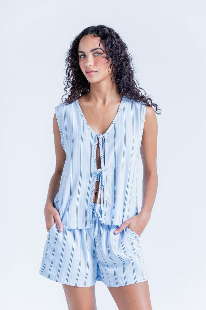 Camisa Pijama Sisa Amplia BRONZINI